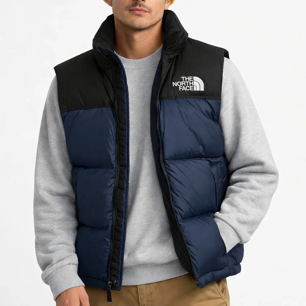 The North Face 1996 Retro Nuptse Down Vest Summit Navy XL NWT 700 Fill